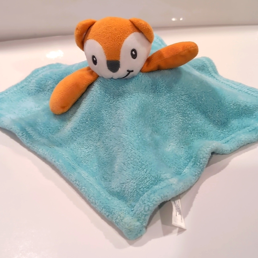 Nemcor Fox Blue Security Blanlwt Lovey